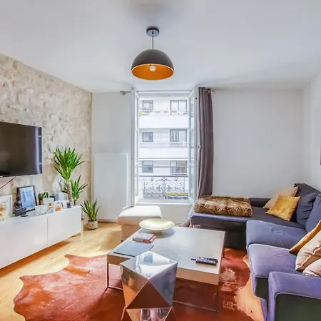 Sublime Flat 2p 500m From Paris Appartement *